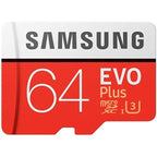 Samsung 64GB EVO Plus microSD Card With Adapter Samsung