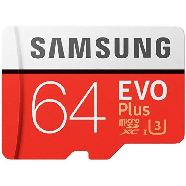 Samsung 64GB EVO Plus microSD Card With Adapter Samsung