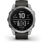 Garmin Fenix 7 Multisport GPS Watch - Silver Garmin