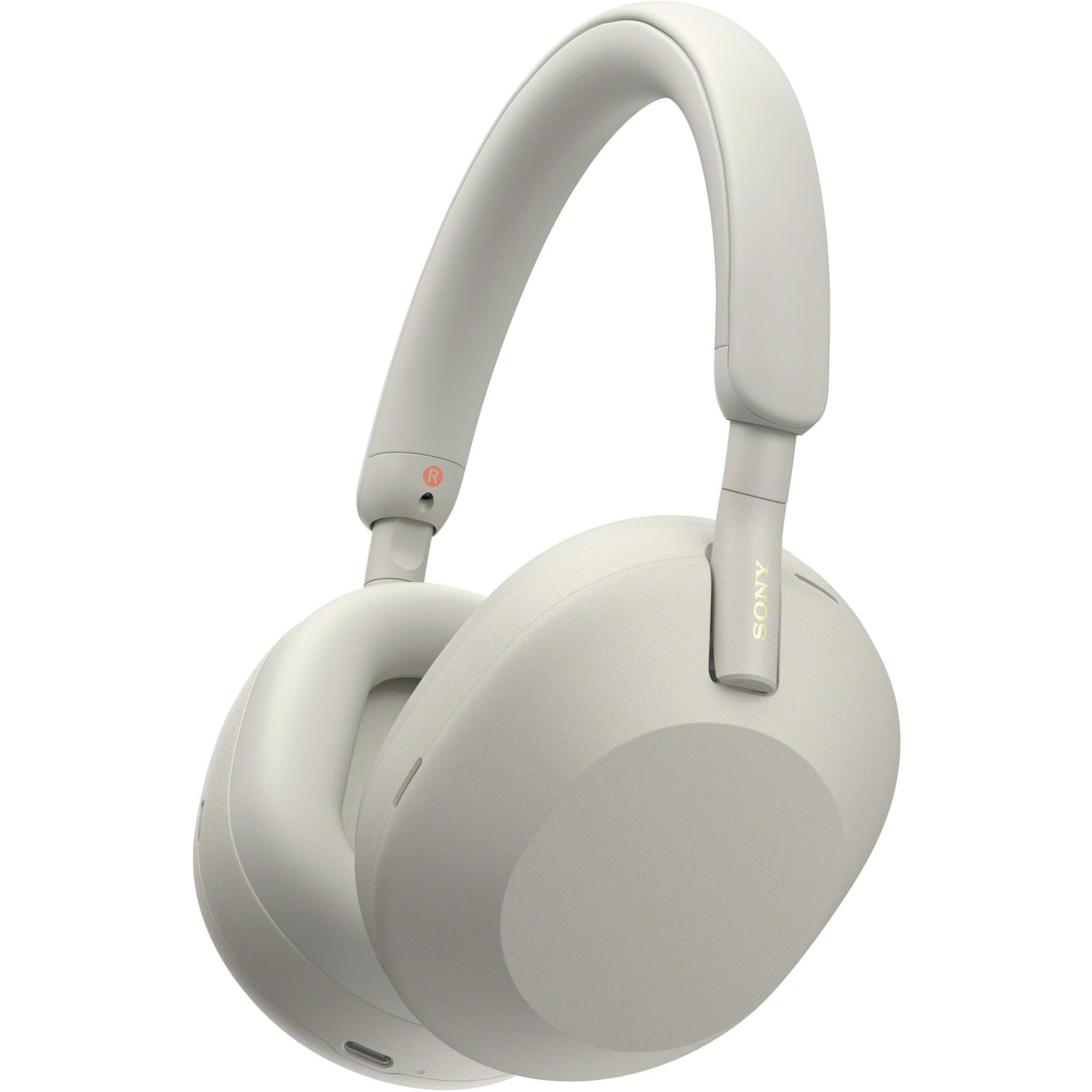 Sony WH-1000XM5 Noise Cancelling Wireless Headphones with Alexa Voice Control - Silver Sony