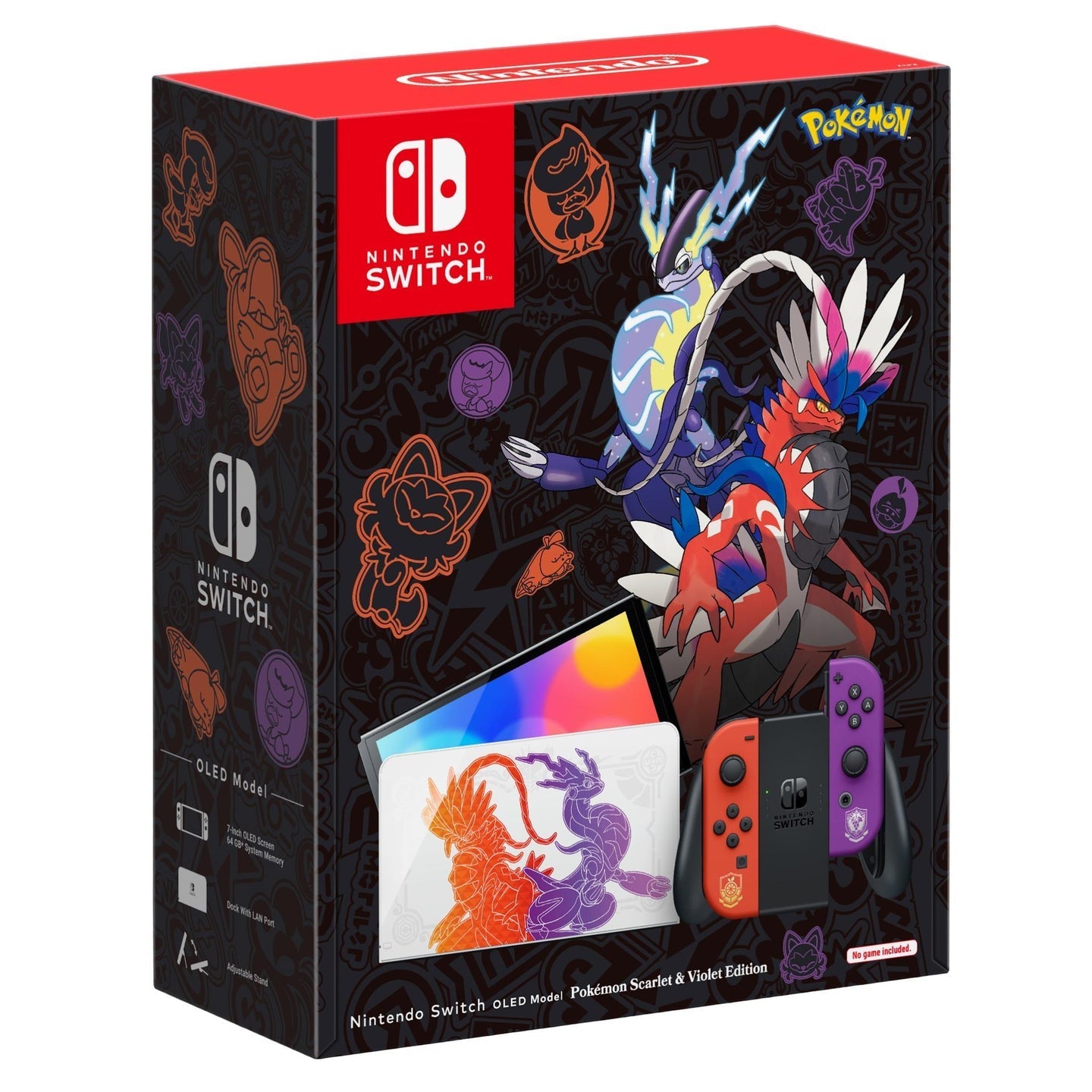 Nintendo Switch Console OLED Model Pokémon Scarlet & Violet Edition Nintendo