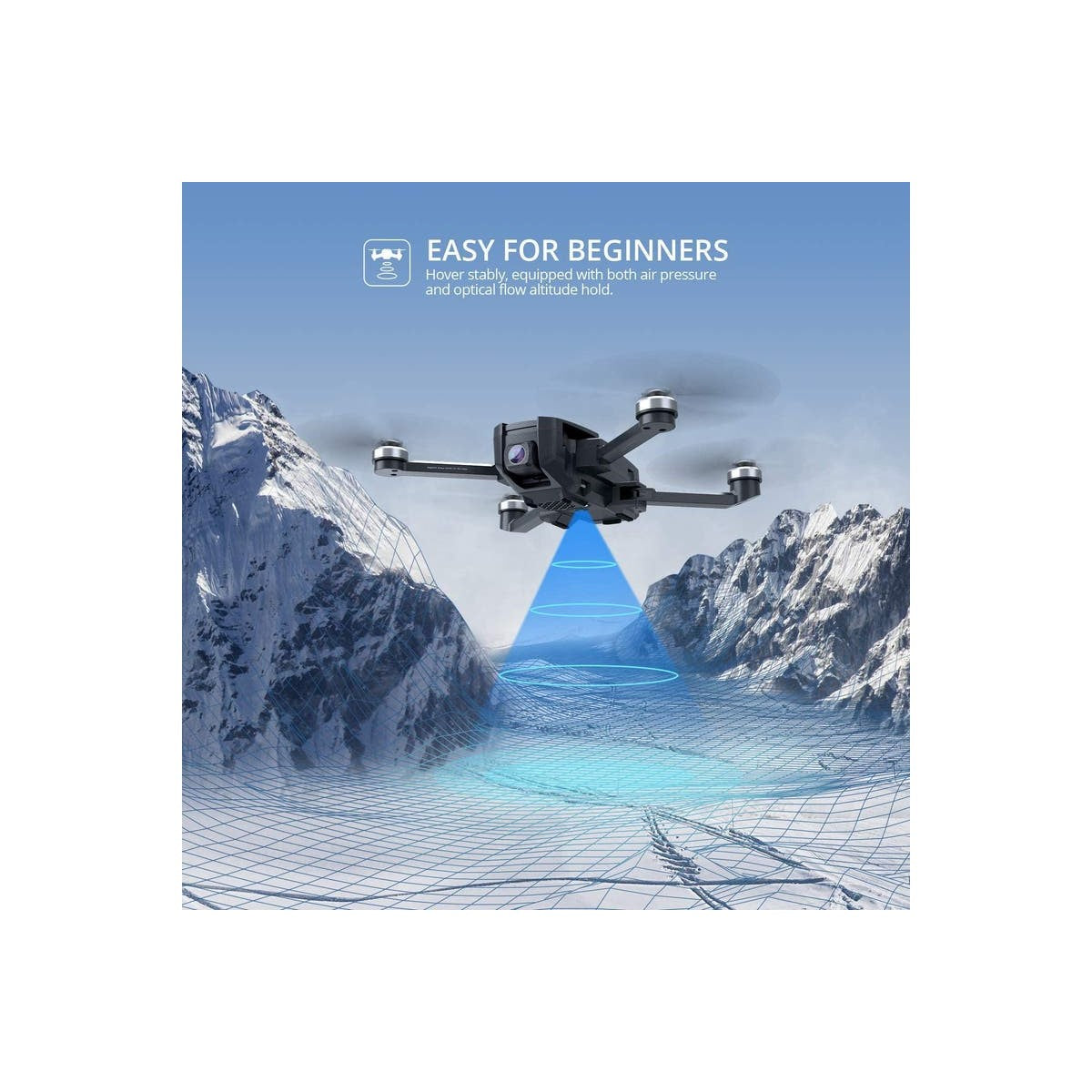 Holy Stone HS720E 4K EIS Drone with FPV Anti-Shake Camera Holy Stone