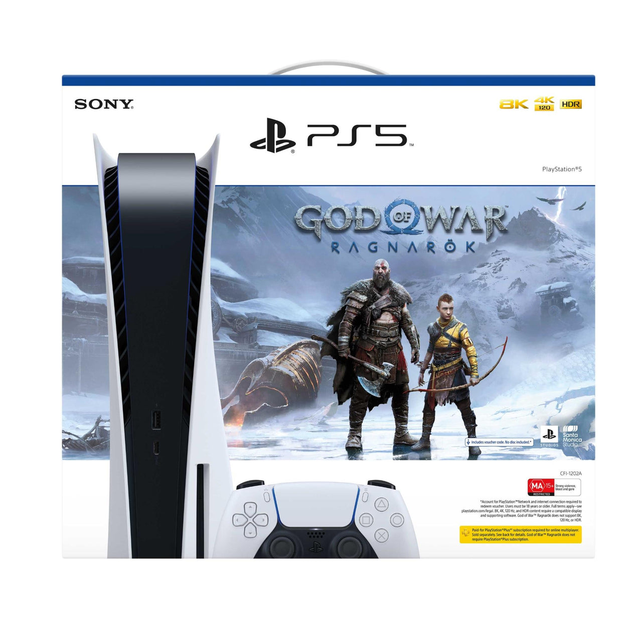 Sony Playstation 5 / PS5 Console God of War Ragnarok Bundle Sony