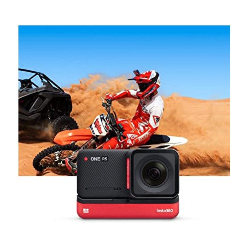 Insta360 ONE RS Twin Edition – Waterproof 4K 60fps Action Camera & 5.7K 360 Camera Insta360