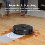 Pre Order Roborock S7 MaxV Plus Robot Vacuum and Sonic Mop with Auto-Empty Dock - Black Roborock