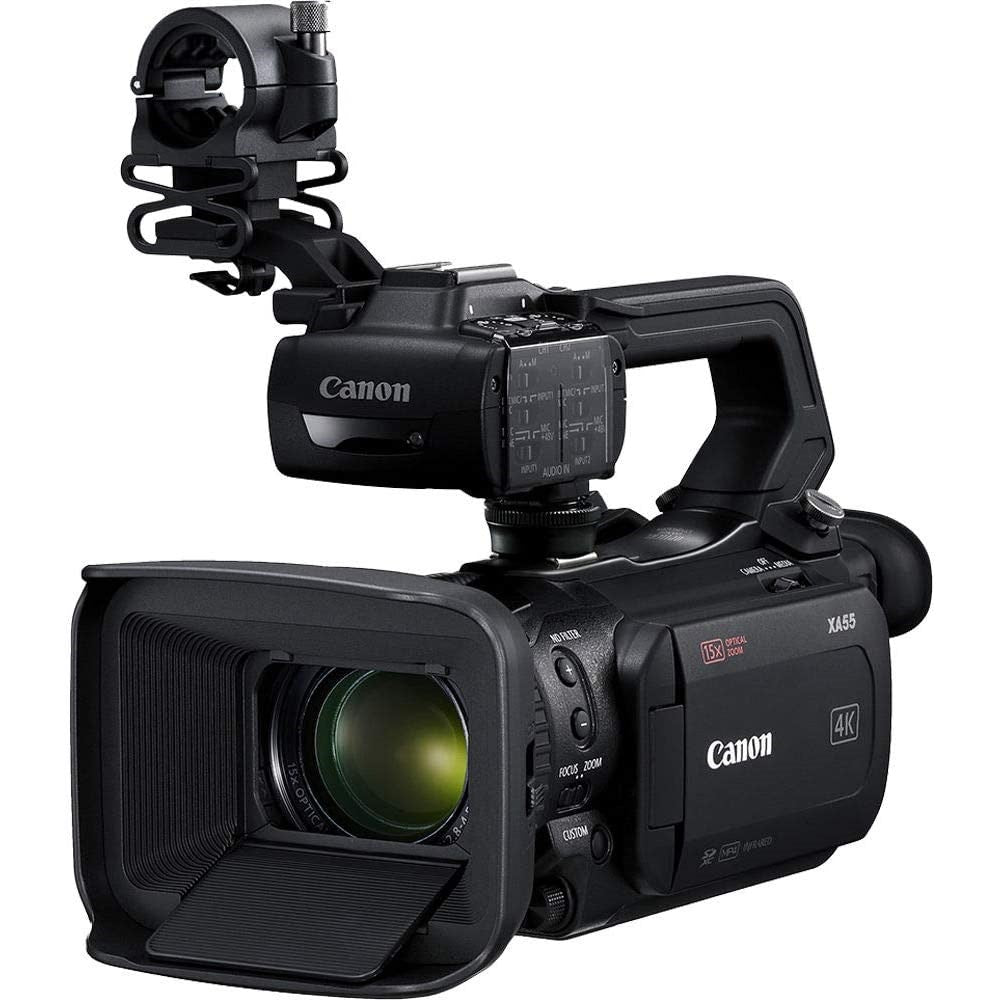 Canon XA55 UHD 4K Camcorder with Dual-Pixel Autofocus (PAL) Canon