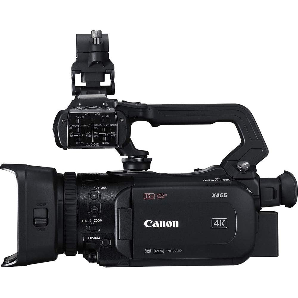 Canon XA55 UHD 4K Camcorder with Dual-Pixel Autofocus (PAL) Canon