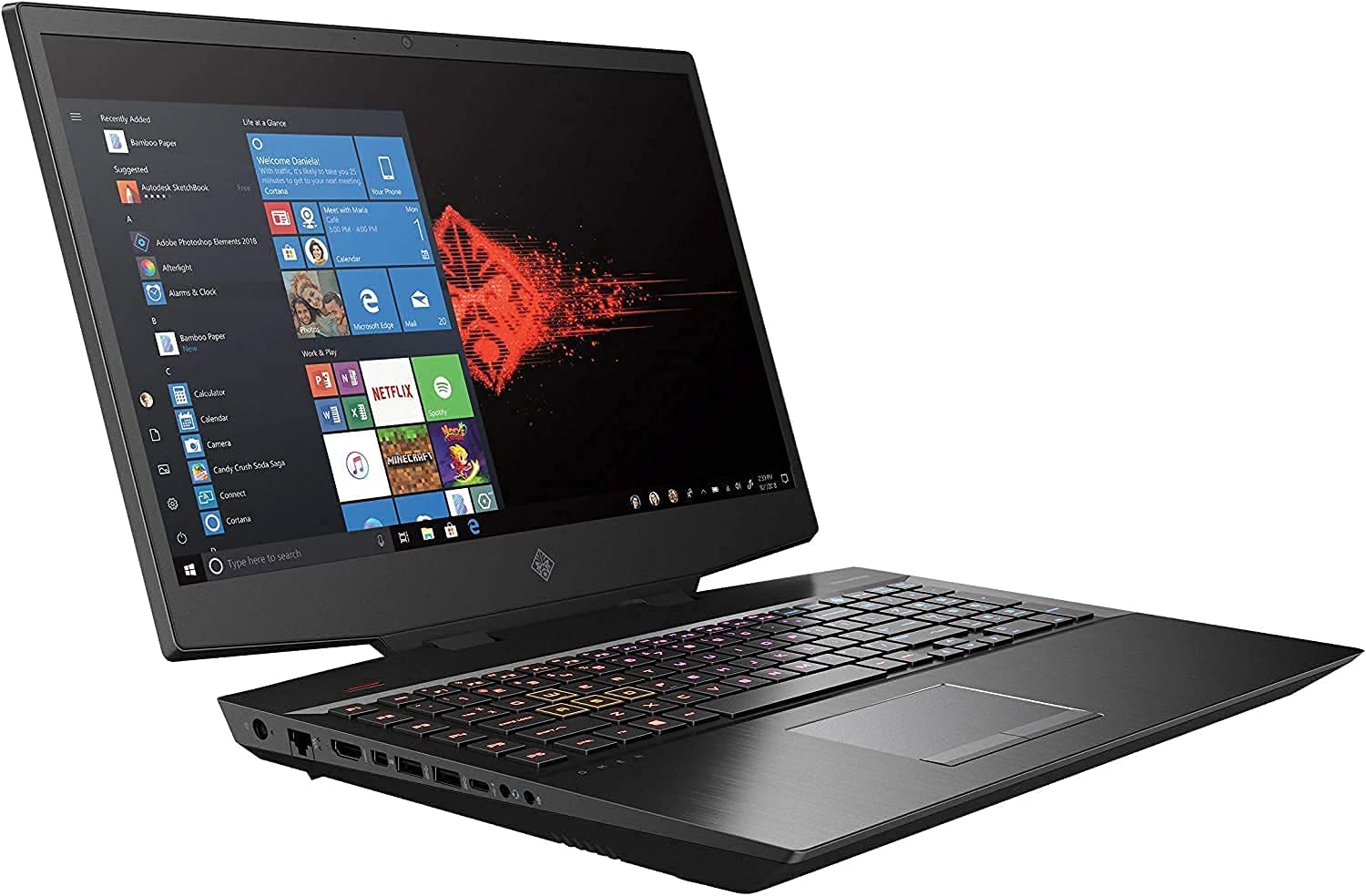 HP Omen 17 Gaming Laptop i9 10885H - 16GB / 512GB - 17-CB1052TX RTX2080 HP