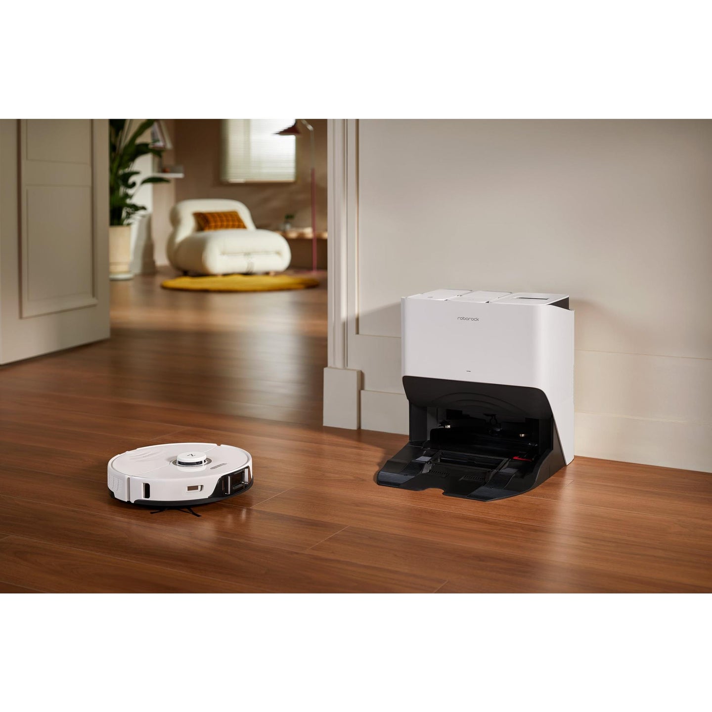 Roborock S8 Pro Ultra Robotic Vacuum & Mop Cleaner With Auto Empty Dock - White Roborock