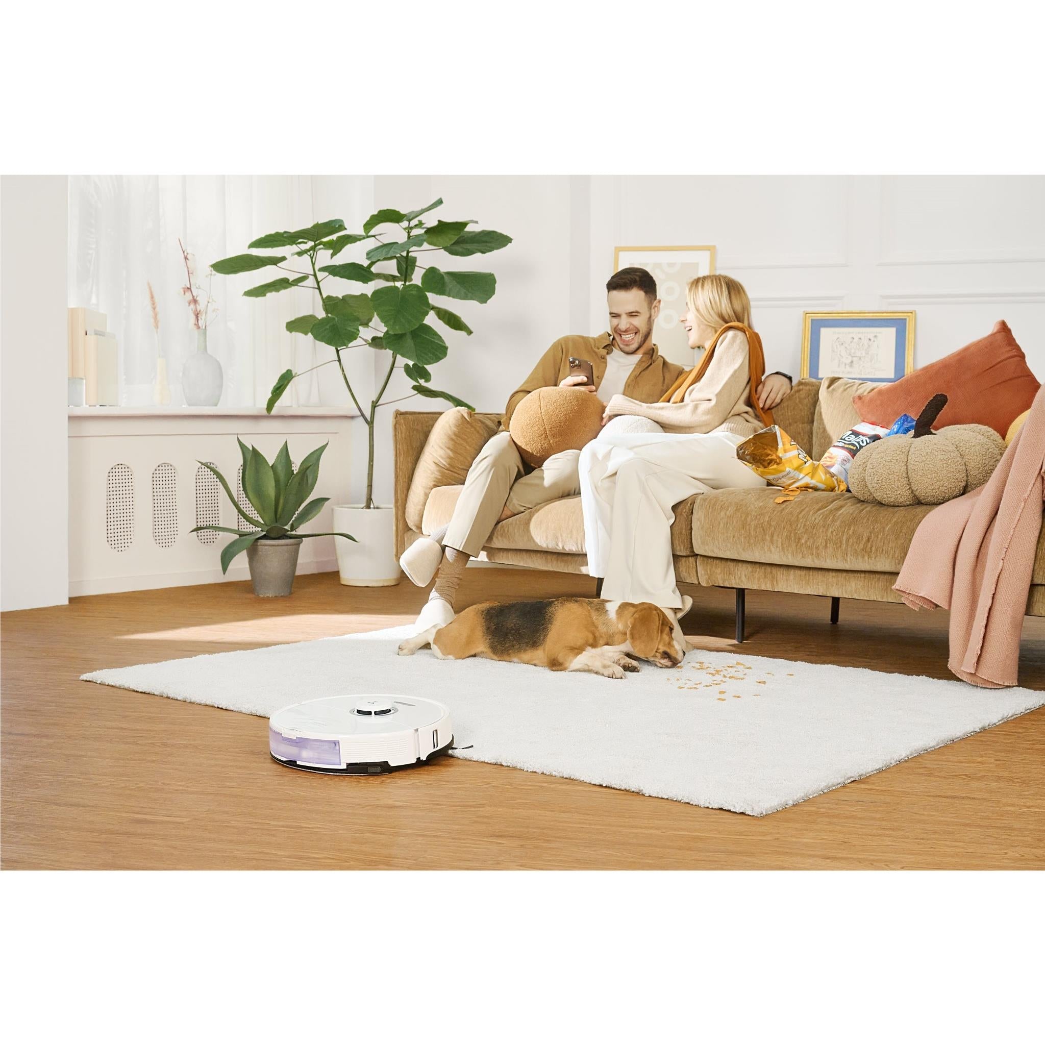 Roborock S8 Robot Vacuum Cleaner & Sonic Mop - White Roborock