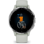 Garmin Venu 3S GPS Smartwatch AMOLED Display Sports Watch -Sage Gray Garmin