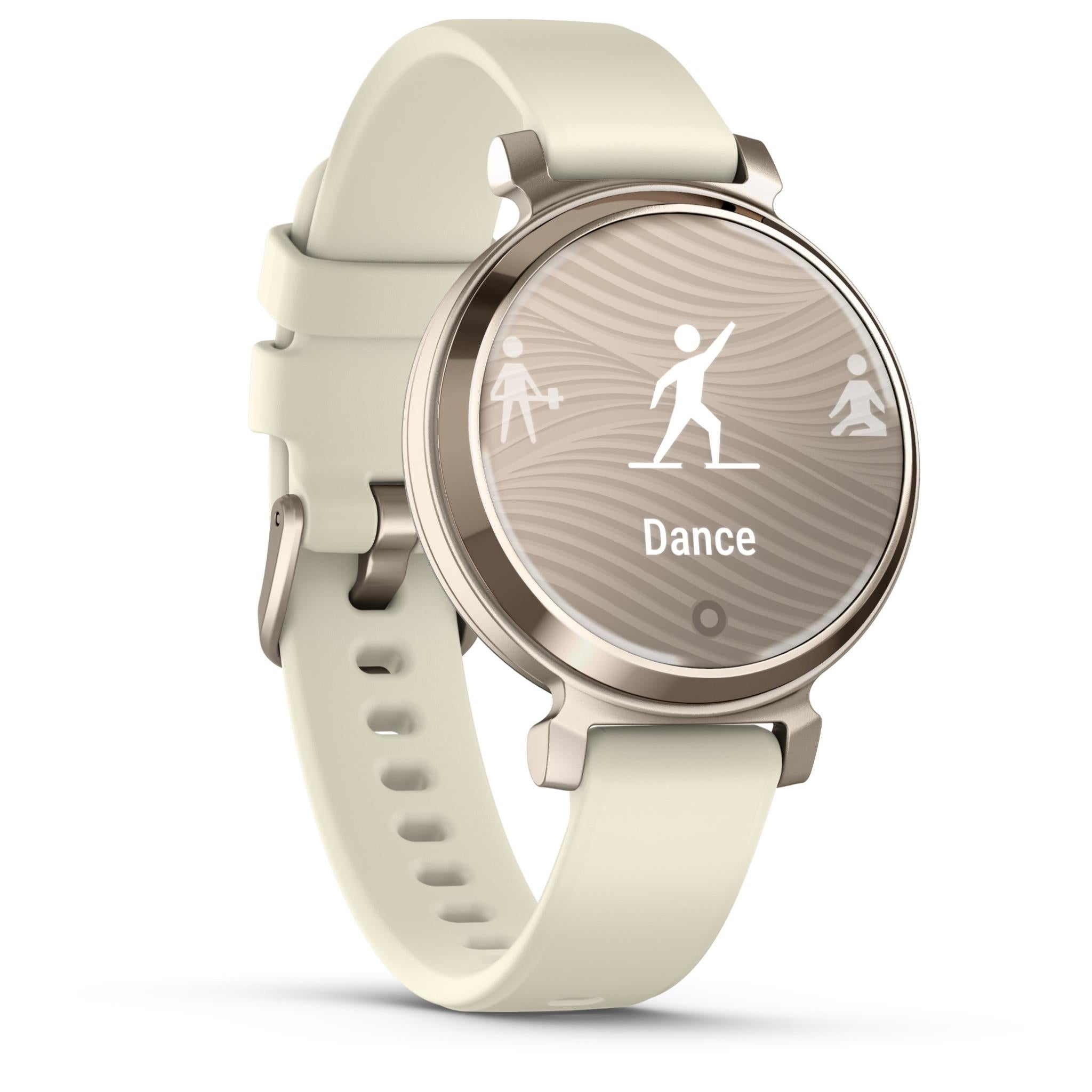 Garmin Lily 2 with Coconut Silicone Band -Cream Gold Garmin