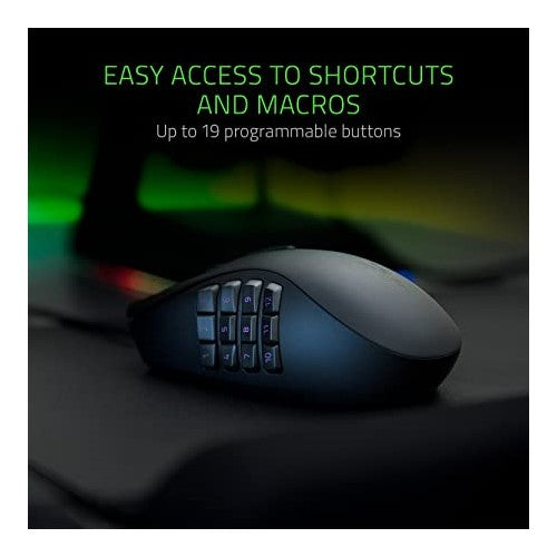 Razer Naga Trinity Gaming Mouse - Black Razer