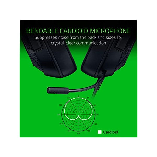 Razer Kraken X Multi-Platform Wired Gaming Headset - Black Razer