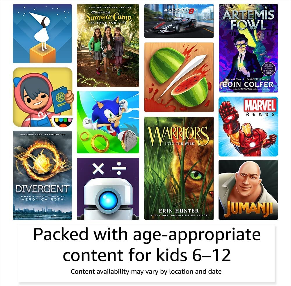Amazon Fire HD 8 Kids Pro Tablet (32GB) - Black Amazon