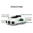 Youcan Robot BW Space Pro Underwater Drone Set with 4K UHD Camera APP Remote Control for Real Time Viewing Youcan