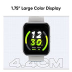 Realme Watch 2 Pro 1.75 Inch AMOLED Metallic Silver Smart Watch Realme