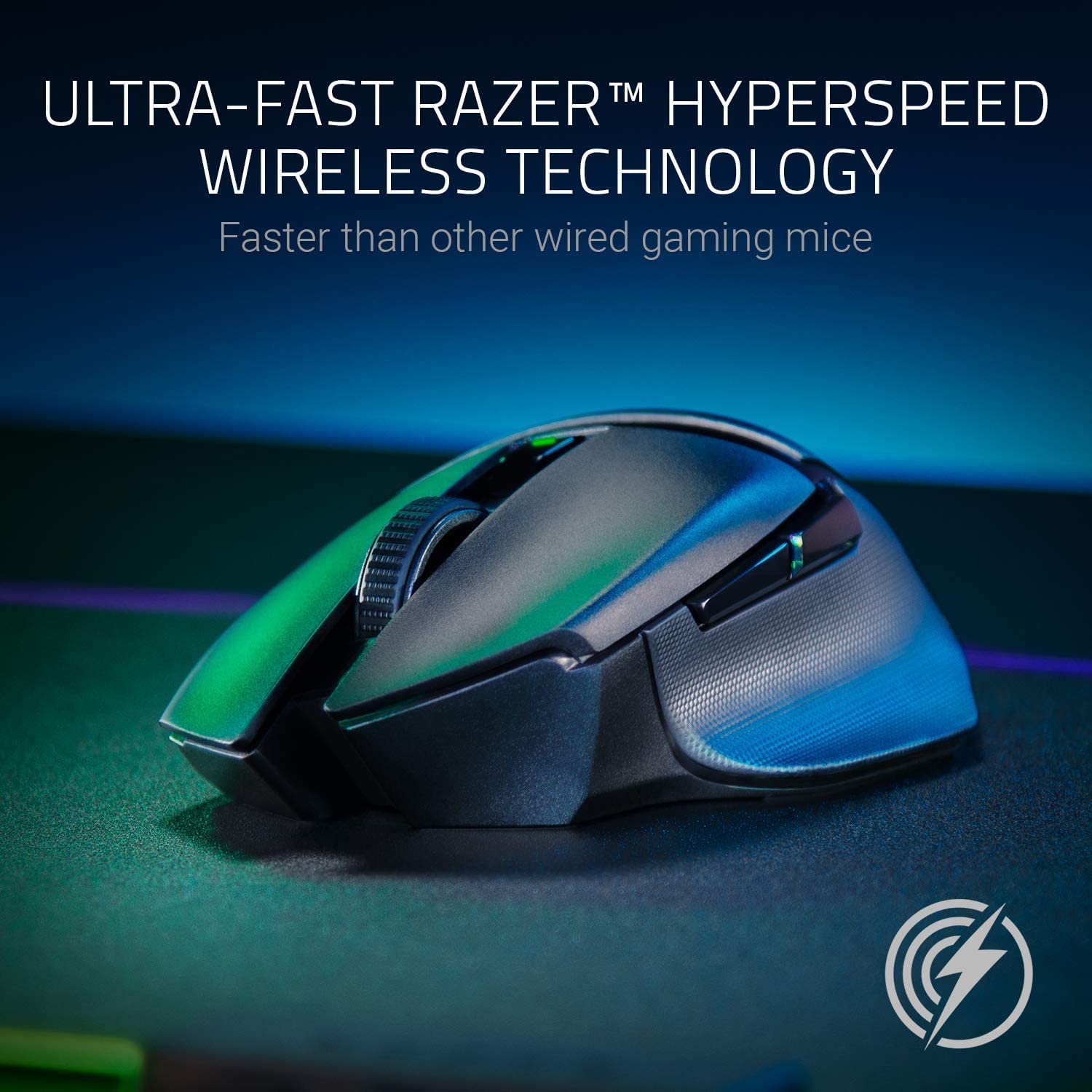 Razer Basilisk X HyperSpeed Wireless Gaming Mouse Razer