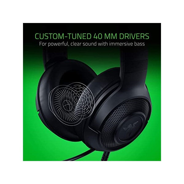 Razer Kraken X Multi-Platform Wired Gaming Headset - Black Razer