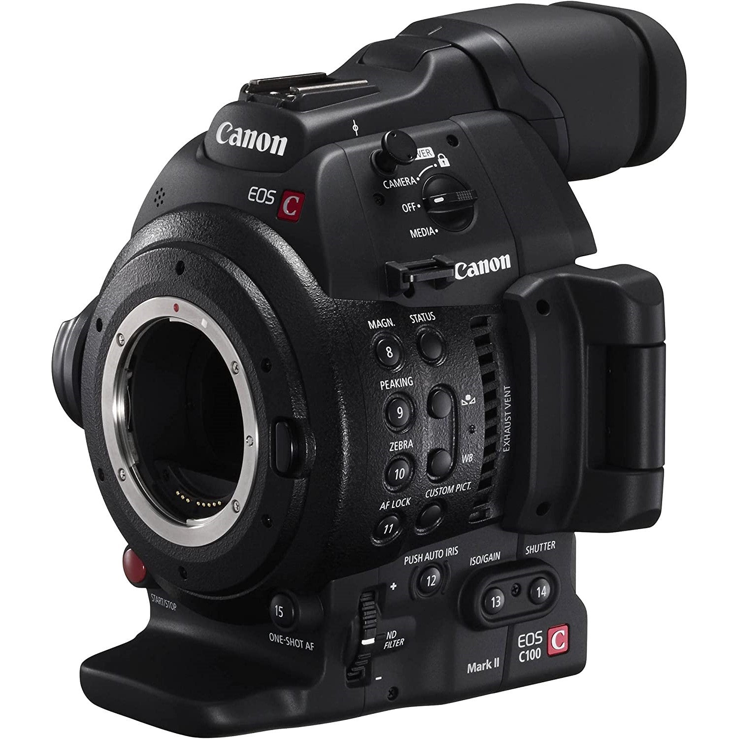 Canon EOS C100 MK II Camera body (EF) - Black Canon