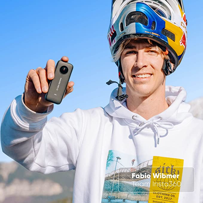 Insta360 ONE X2 360 Degree Waterproof Action Camera, Touch Screen, AI Editing, Live Streaming, Webcam Insta360