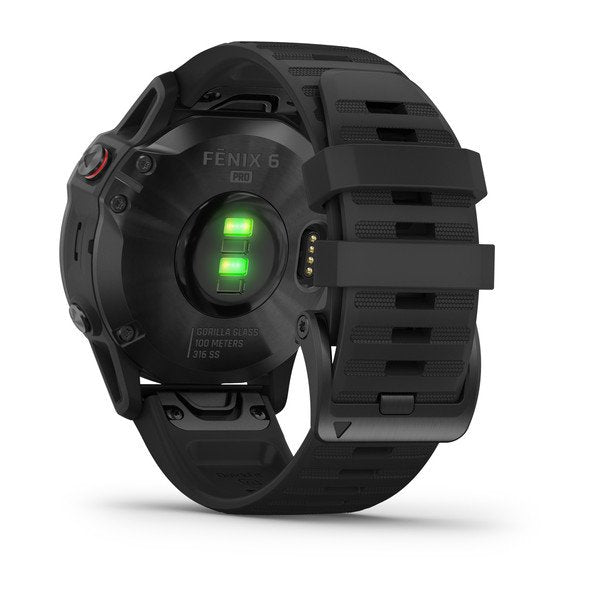 Garmin Fenix 6 Pro Smart Watch – Black with Black Band Garmin