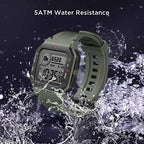 Amazfit Neo Sports Watch Smartwatch with Heart Rate Monitoring, Waterproof, Fitness and Activity Tracker - Green Amazfit