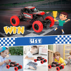 Remote Control Raptor Monster Truck 1:18 Scale Motion Climbing Cross Country RC Toy Car Tristar