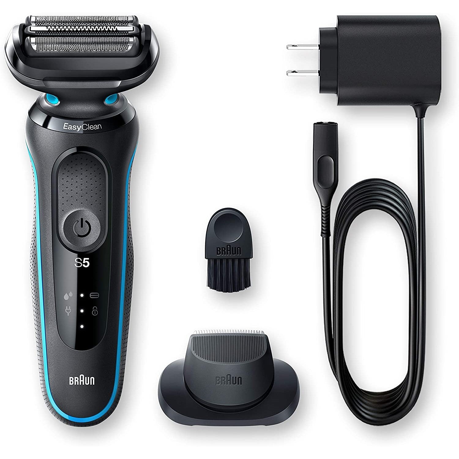 Braun Shaver Series 5 50-M1200S With Precision Trimmer - Blue Braun