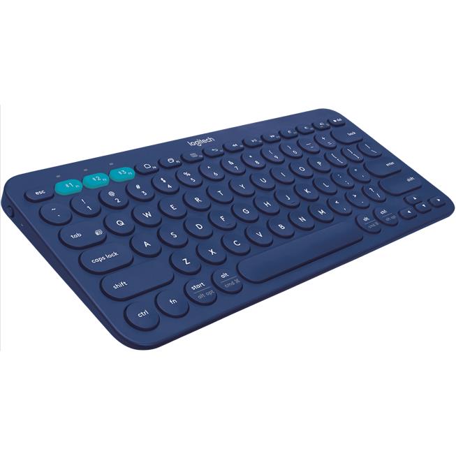 Logitech K380 Multi-Device Bluetooth Keyboard - Dark Blue Logitech