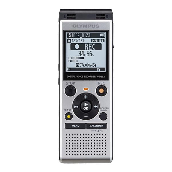 Olympus WS-852 Digital Voice Recorder - Silver Olympus