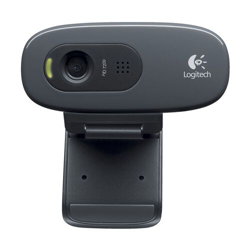 Logitech C270 Laptop or Desktop Webcam HD Built-in NoiseReducing and Widescreen Logitech