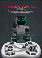 JJRC Cady Wile 2.4G Intelligent Remote Control Robot Advisor RC Toy Coin Bank Gift for Kids Tristar