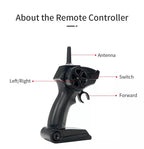 Remote Control 2 in 1 Dual Mode RC Electric Cordless Shark Speedboat Toy For Kids Tristar