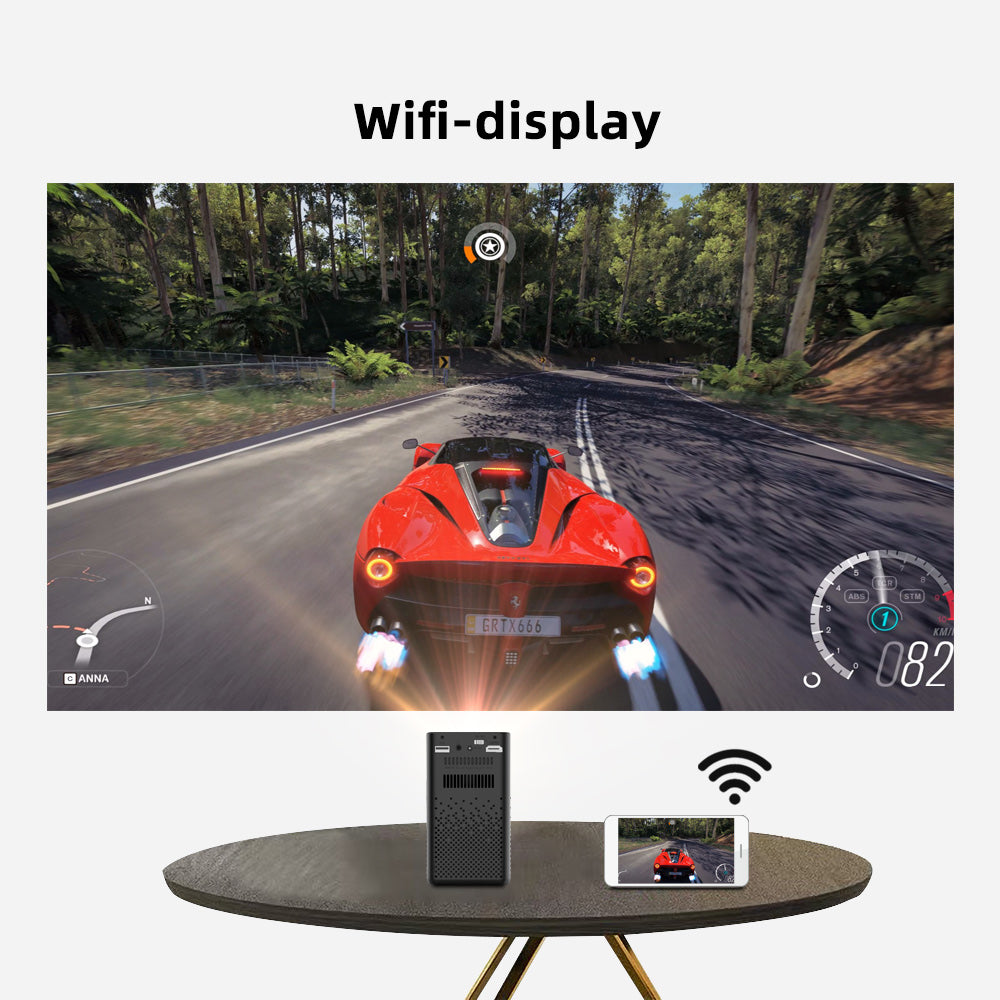 BYINTEK P20 Portable Mini Pocket Projector 4K 3D Android Smart WIFI Pico LED DLP BYINTEK