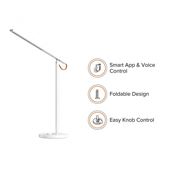 Mi Smart LED Desk Lamp 1S (10W, 520 Lumens, Wi-Fi-Enabled) Xiaomi