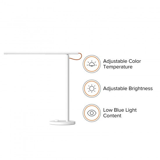 Mi Smart LED Desk Lamp 1S (10W, 520 Lumens, Wi-Fi-Enabled) Xiaomi