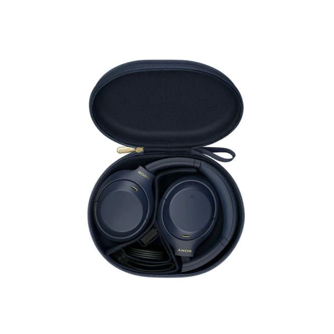 Sony WH-1000XM4 Noise Cancelling Wireless Headphones with Alexa Voice Control - Midnight Blue SONY