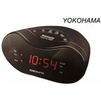 Yokohama AM/FM Dual Alarm Function Clock Radio CR300YOK Yokohama