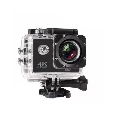 4K Ultra HD 30FPS WiFi Sports Action Camera - Black Tristar