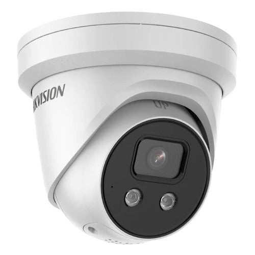 Hikvision 4K AcuSense Outdoor Fixed Turret Network CCTV Camera with 30 ...