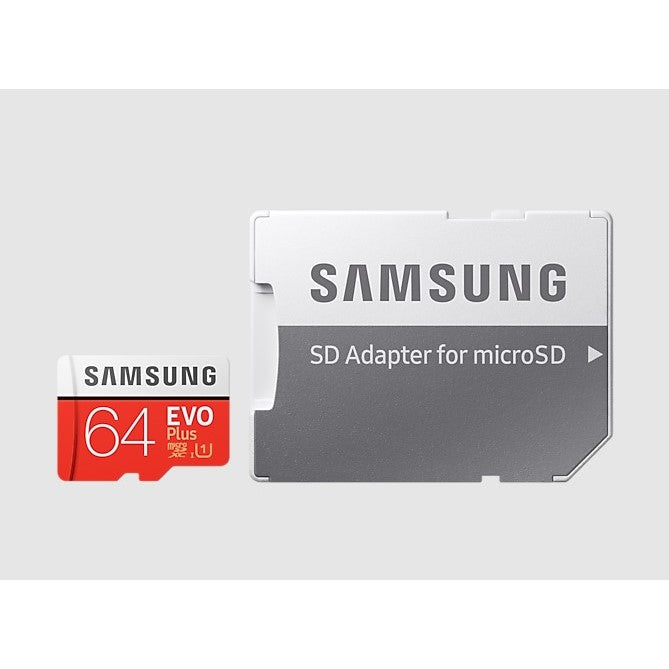 Samsung 64GB EVO Plus microSD Card With Adapter Samsung