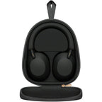 Angled image of headphones showing earcup pattern and frame
