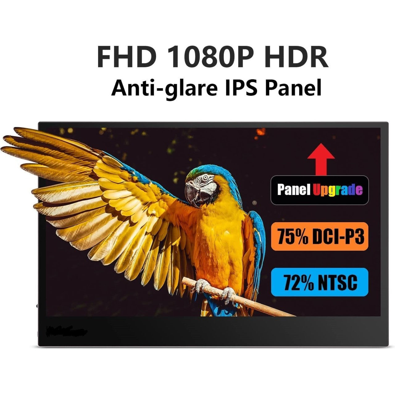 Portable Touch Screen  Monitor 1080P HD with Multi-Devices – 13.3 inch Tristar