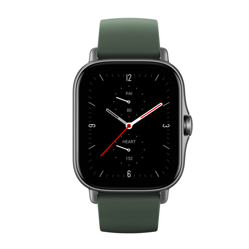 Amazfit GTS 2e Smart Watch, Alexa Built-in, Waterproof Health & Fitness Tracker with GPS - Moss Green Amazfit
