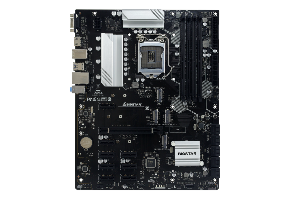 BioStar TZ590-BTC-DUO Mining Motherboard Biostar