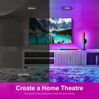 Bluetooth LED Light Bars Computer WiFi Atmosphere Ambient Light 2 Bars Tristar