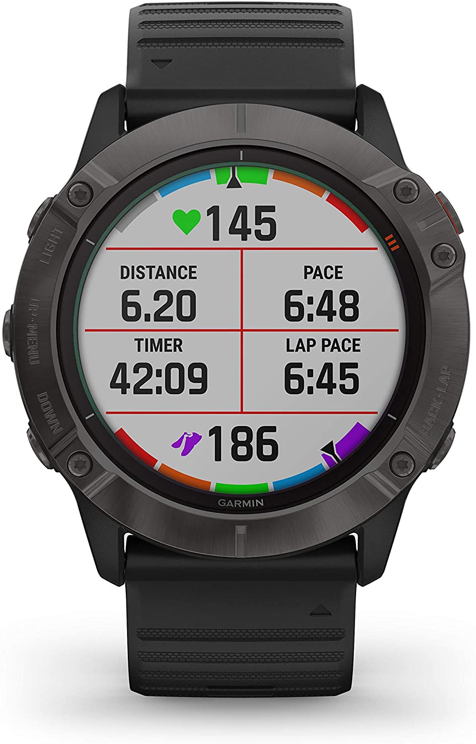 Garmin Fenix 6X Pro Solar, Premium Multisport GPS Watch with Pulse Ox Sensors Garmin
