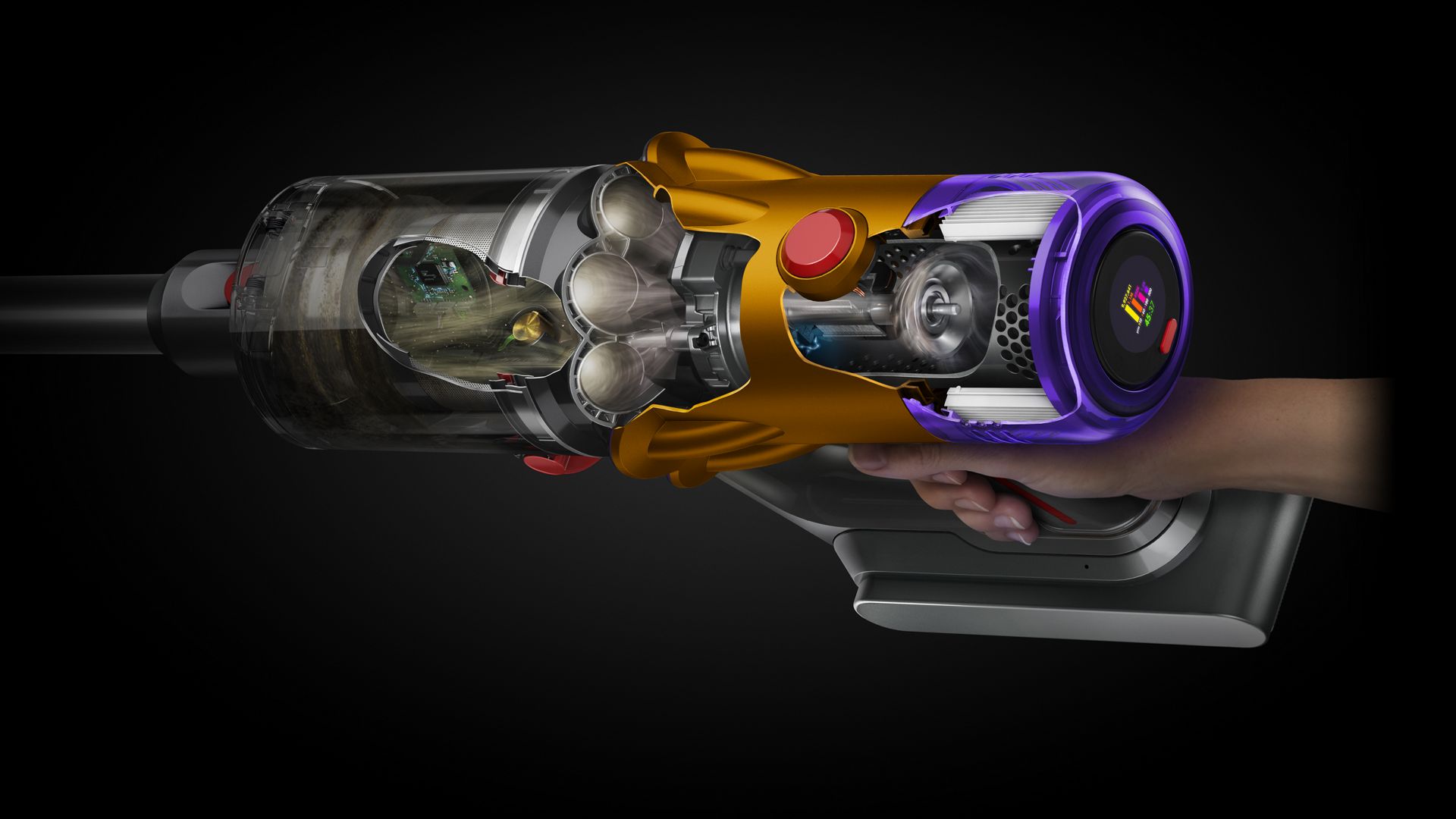 Dyson V12 Detect Slim Fluffy, Auto-adapt suction power, deep clean Vacuum Cleaner Dyson