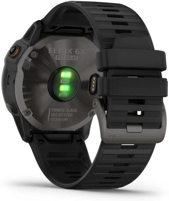 Garmin Fenix 6X Pro Solar, Premium Multisport GPS Watch with Pulse Ox Sensors Garmin
